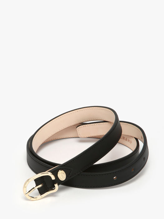 Longchamp Ceinture archive 20mm Ceinture Noir