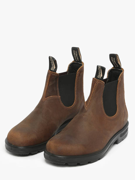 Chelsea Boots  En Cuir Blundstone Marron men 1911 vue secondaire 2