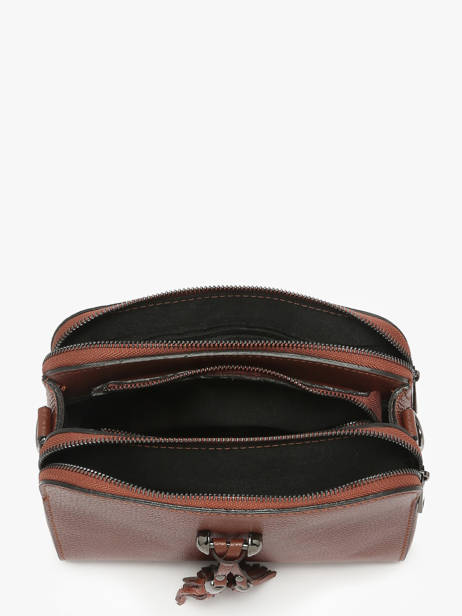 Leather Caviar Crossbody Bag Milano Brown caviar CA21101 other view 2