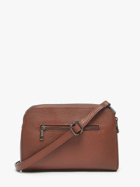 Leather Caviar Crossbody Bag Milano Brown caviar CA21101 other view 3