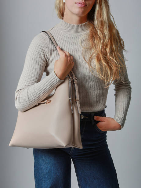 Sac Porté épaule Lefia Guess Beige lefia BG964402 vue secondaire 1