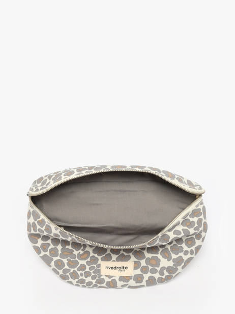 Le Sac Banane Custine Coton Recyclé Rivedroite Gris into the wild CUSTIINT vue secondaire 3