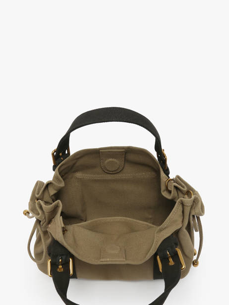 Crossbody Bag Canvas Cotton Gerard darel Green canvas DCS67450 other view 3