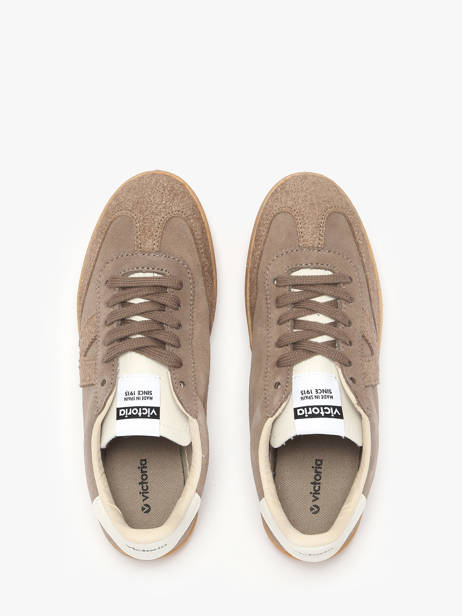 Sneakers Berlin In Leather Victoria Brown women 1126229 other view 4