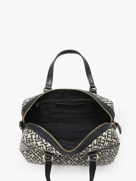 Satchel Th Jacquard Recycled Polyester Tommy hilfiger Blue th jacquard AW17633 other view 3