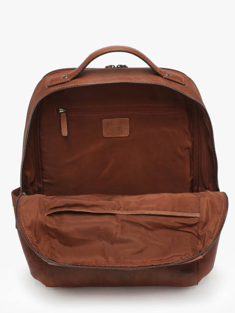 Backpack Basilic pepper Brown traveler BTRA10 other view 3