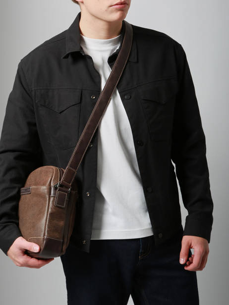 Leather Joseph Crossbody Bag Arthur & aston Brown marco 9 other view 1