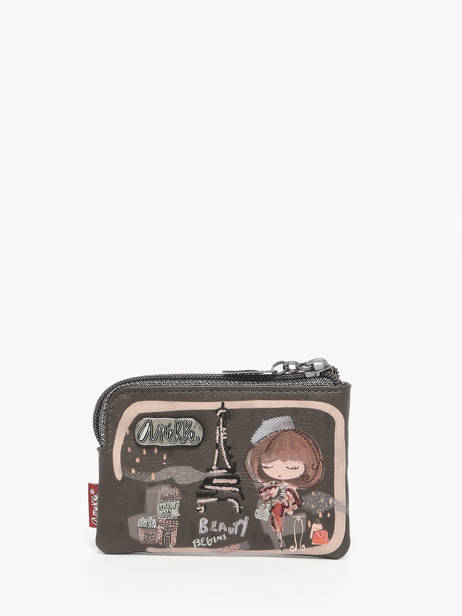Coin Purse Anekke Gray mademoiselle 41809019