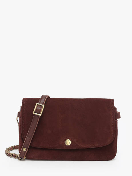 Crossbody Bag Vintage Leather Mila louise Beige vintage 3783VC