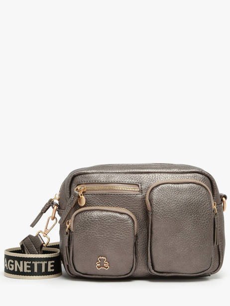 Shoulder Bag Pocket Lulu castagnette Silver pocket ZAHRA