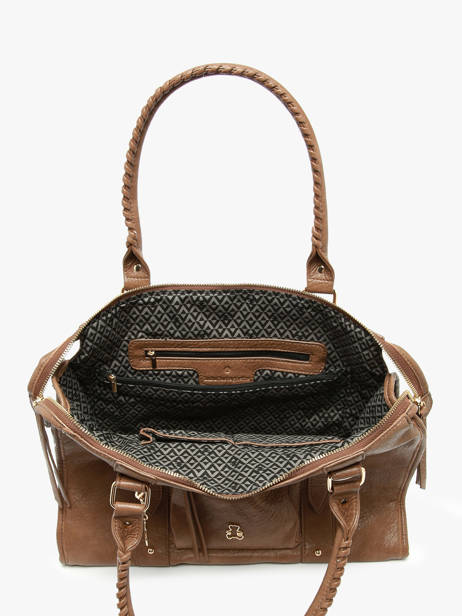 Shoulder Bag Bride Lulu castagnette Brown bride ZAVIER other view 3