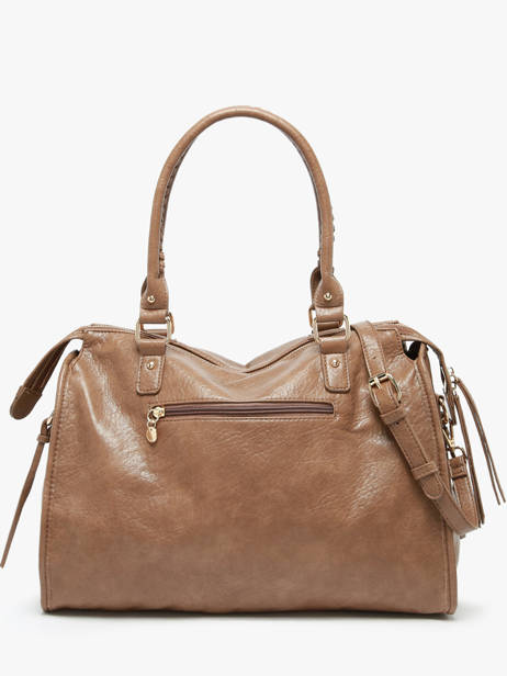 Shoulder Bag Bride Lulu castagnette Brown bride ZAVIER other view 4