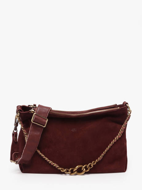 Crossbody Bag Vintage Leather Mila louise Beige vintage 3822VC