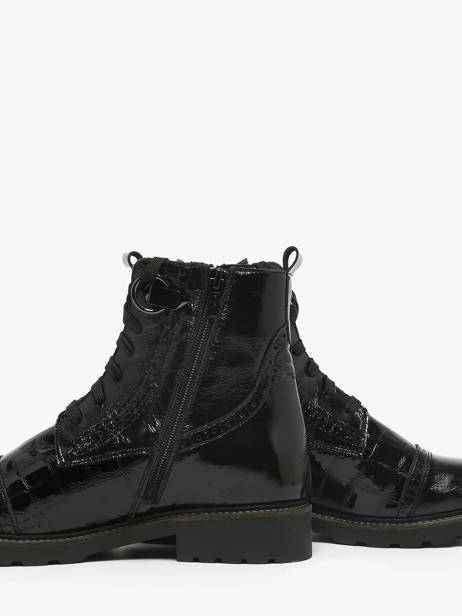 Formal Shoes In Leather Myma Black women 8607 other view 3