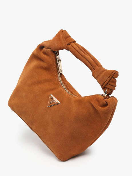 Handbag Isotta Suede Guess Brown isotta SG966001 other view 2