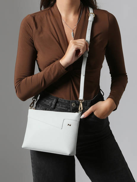 Leather Palma Crossbody Bag Nathan baume Blue nathan 27 other view 1