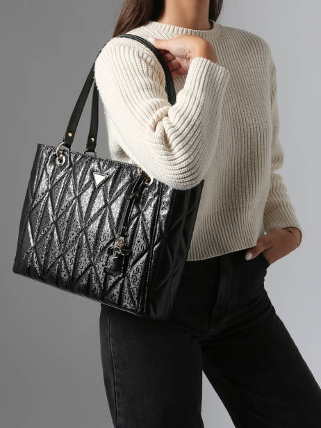 Shoulder Bag Aldina Guess Black aldina GG966325 other view 1