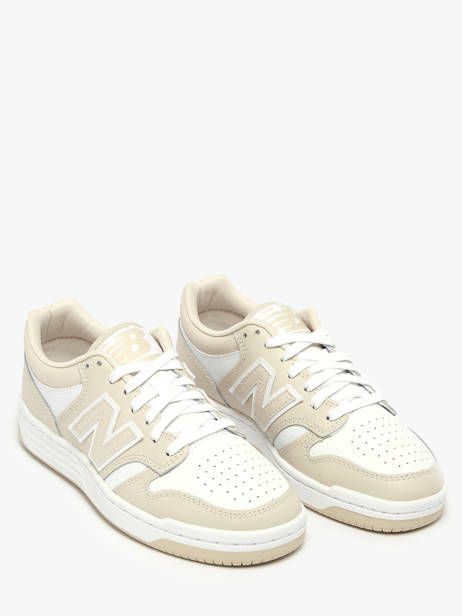 Sneakers In Leather New balance White boy BB480LBB other view 2