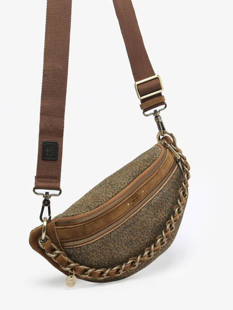 Belt Bag Mila louise Brown vintage 23689PAV other view 2