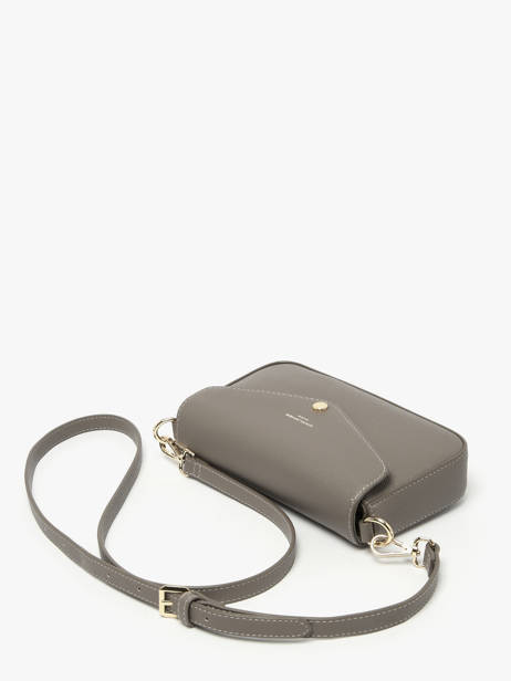 Crossbody Bag Saffiano David jones Gray saffiano 5 other view 2