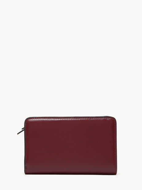 Leather Origami Wallet Lancel Violet origami A13423 other view 2