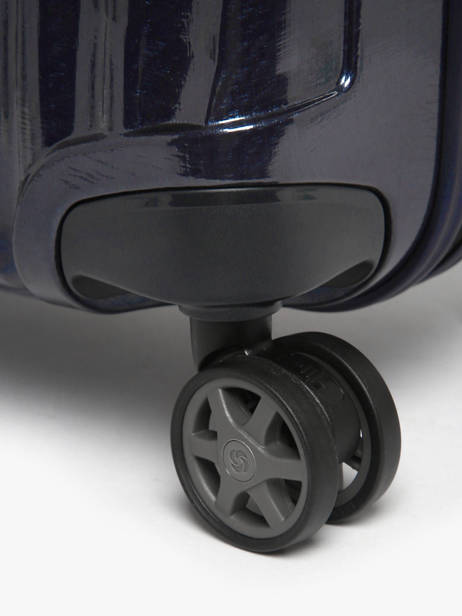 Valise Cabine Extensible Samsonite Bleu c-lite CS2007 vue secondaire 2