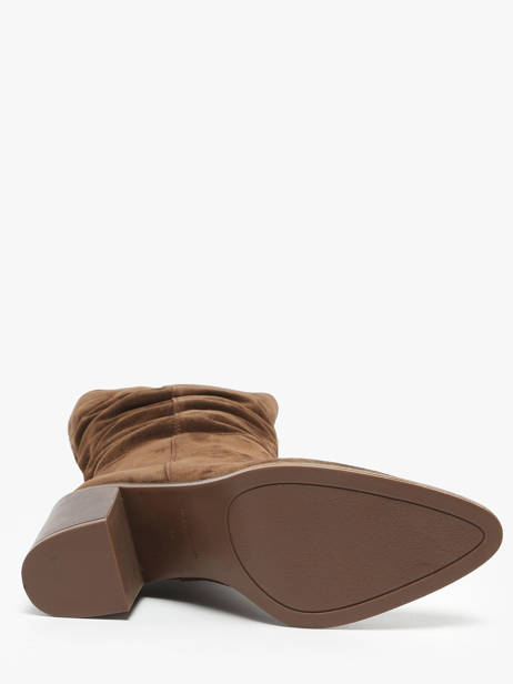 Heeled Boots In Leather Alpe Brown women 52191133 other view 4