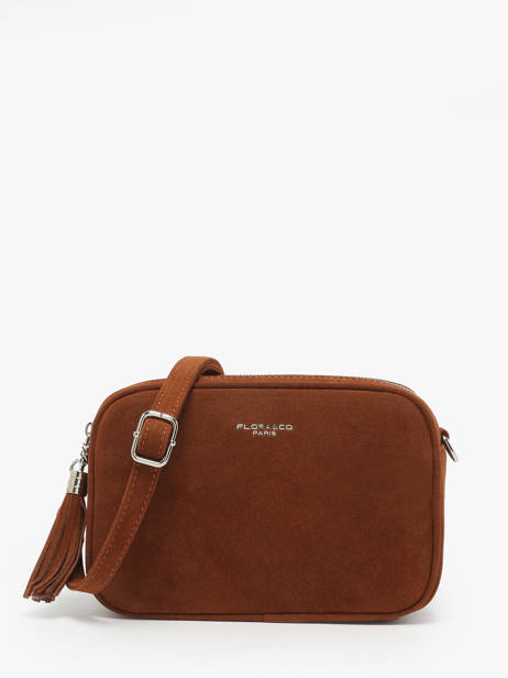 Shoulder Bag Velvet Miniprix Brown velvet F7511