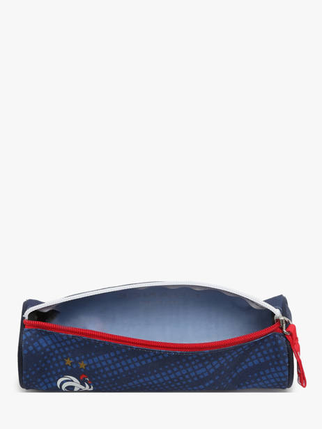 1 Compartment Pouch Federat. france football Blue fff 25BX207P other view 1