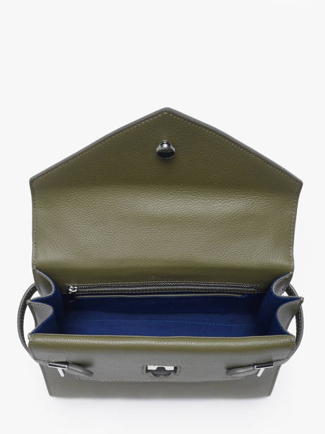 Medium Grained Leather Emilie Shoulder Bag Le tanneur Green emily TEMI1014 other view 3