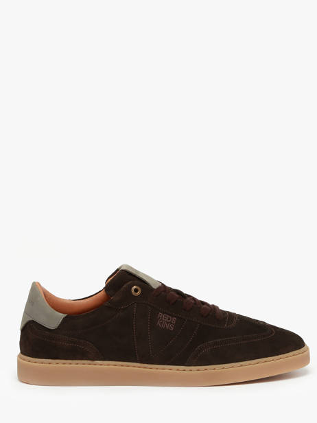 Sneakers Quadra In Leather Redskins Brown men QUADRA