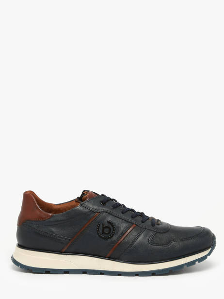 Sneakers Ivo In Leather Bugatti Blue men 41004100