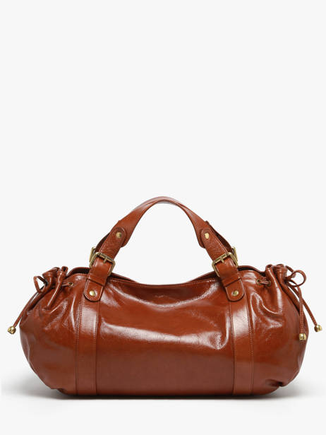 Sac Porté épaule Premium Cuir Gerard darel Marron premium DCS01419