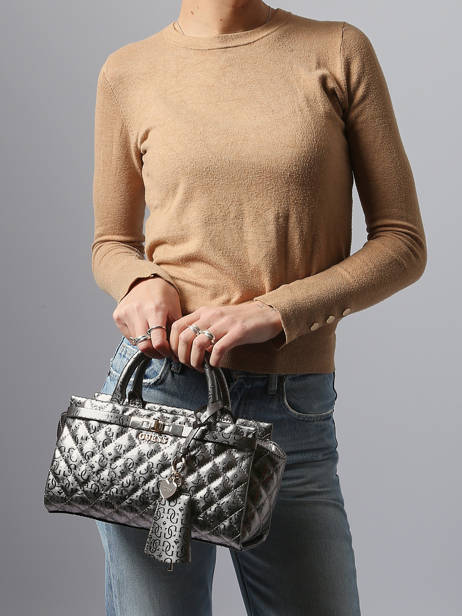 Shoulder Bag Idra Guess Silver idra GM815705 other view 1