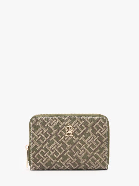 Wallet Tommy hilfiger Green th icon AW17736