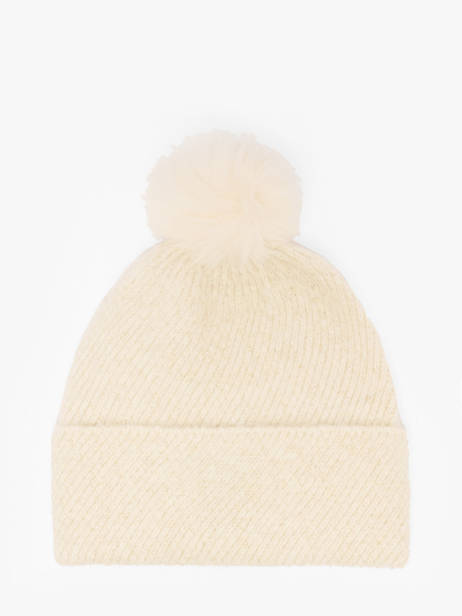 Bonnet Tommy hilfiger Beige th pom pom  AW17855 vue secondaire 2