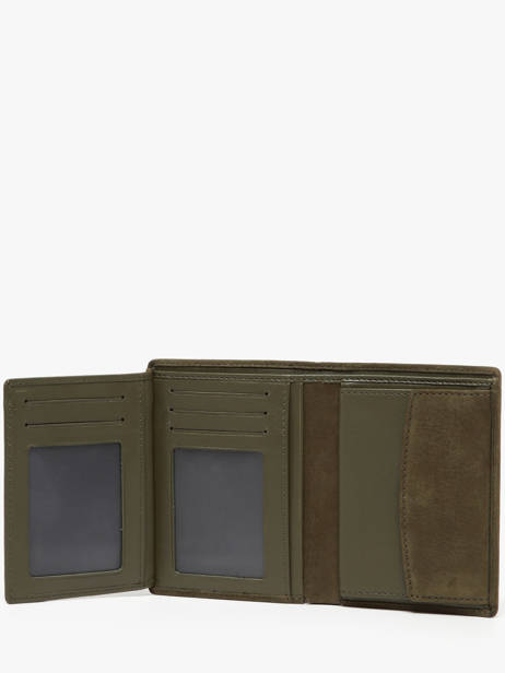 Wallet Leather Yves renard Green nubuck 26419 other view 1