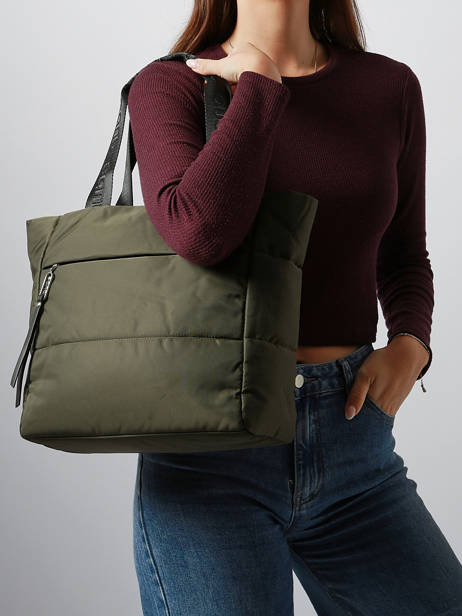 Shoulder Bag Cumulus Recycled Nylon Aube Green cumulus 101CS03 other view 1