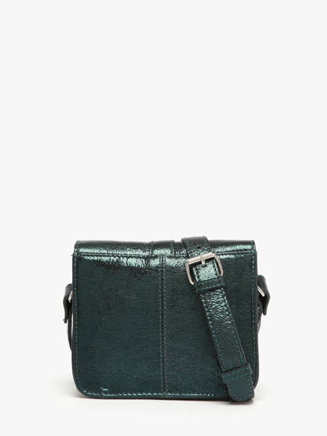 Leather L'essentiel Minuit Crossbody Bag Paul marius Green minuit ESSENMIN other view 4