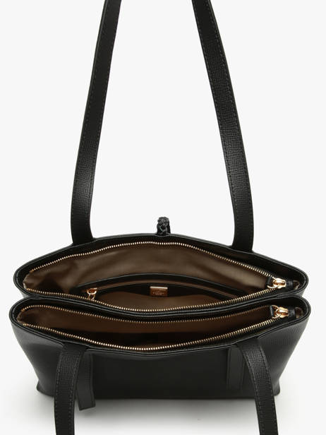 Shoulder Bag Torsade Leather Etrier Black torsade ETOS173L other view 2