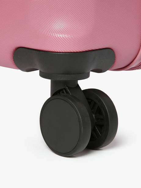 Hardside Luggage Toronto Travel Pink toronto L other view 2