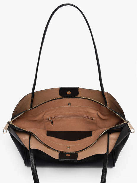 Shoulder Bag Ida Double Leather Lancaster Black ida double 86 other view 2