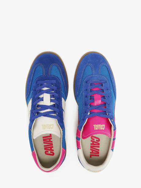 Sneakers En Cuir Caval Bleu women BAPULS60 vue secondaire 3