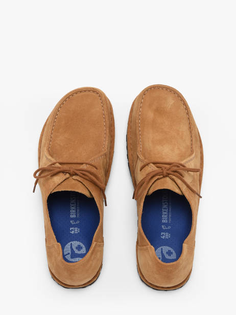 Chaussures Derbies En Cuir Birkenstock Marron men 1031546 vue secondaire 4