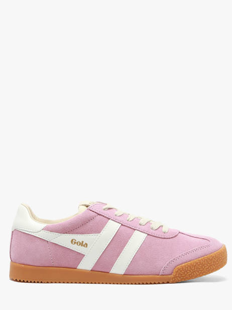 Sneakers En Cuir Gola Rose women CLB538KW