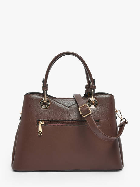 Sac Porté Main Saffiano Miniprix Marron saffiano M9431 vue secondaire 2