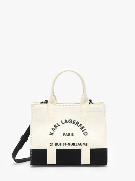 Sac Bandoulière Rsg Coton Karl lagerfeld Blanc rsg A3W50027