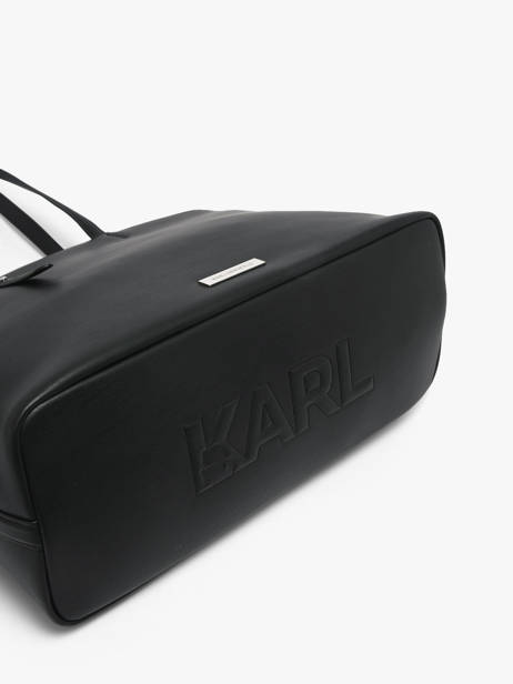 Sac Porté épaule K Ikon Polyester Karl lagerfeld Noir k ikon B2W30057 vue secondaire 2