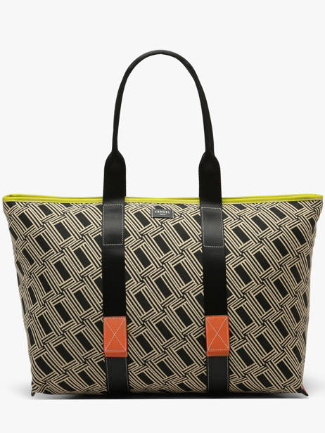Large Tote Bag Mistral Rollable Nylon And Leather Lancel Multicolor mistral A13998