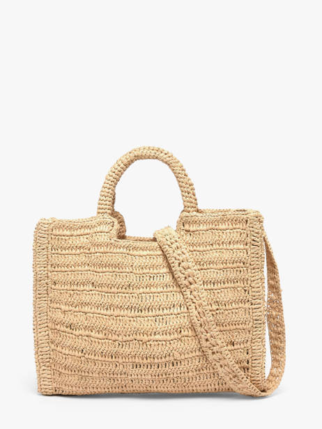 Sac Porté Main Cabas Raphia Raphia Vanessa bruno Beige cabas raphia 24V40884 vue secondaire 5